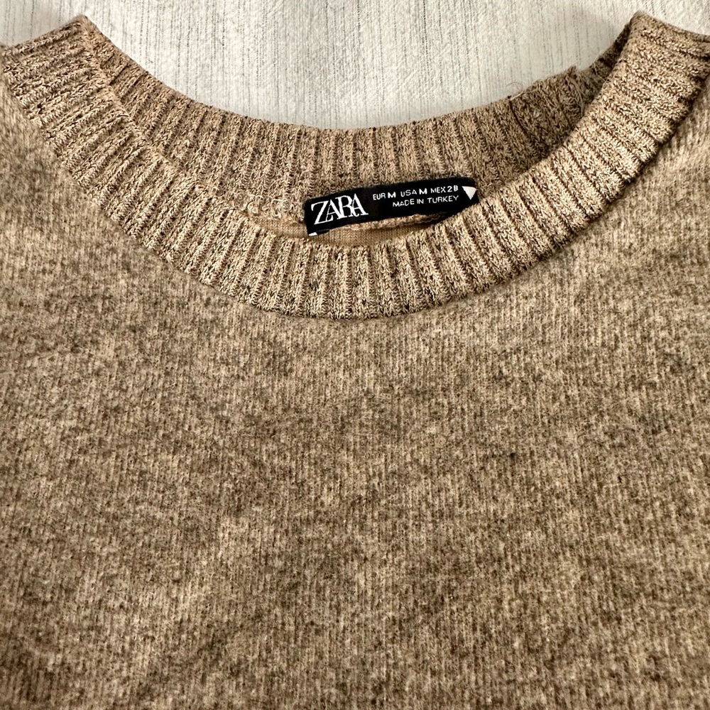Zara Women’s Brown Sweater, Size M - Picture 6 of 12